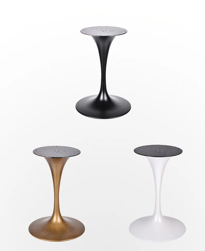 Прямая поставка с завода, оптовая продажа, чугунные ножки для стола в форме тюльпана