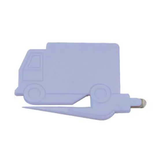 Рекламный Многофункциональный съемник для ногтей открывалка писем пластиковая в форме