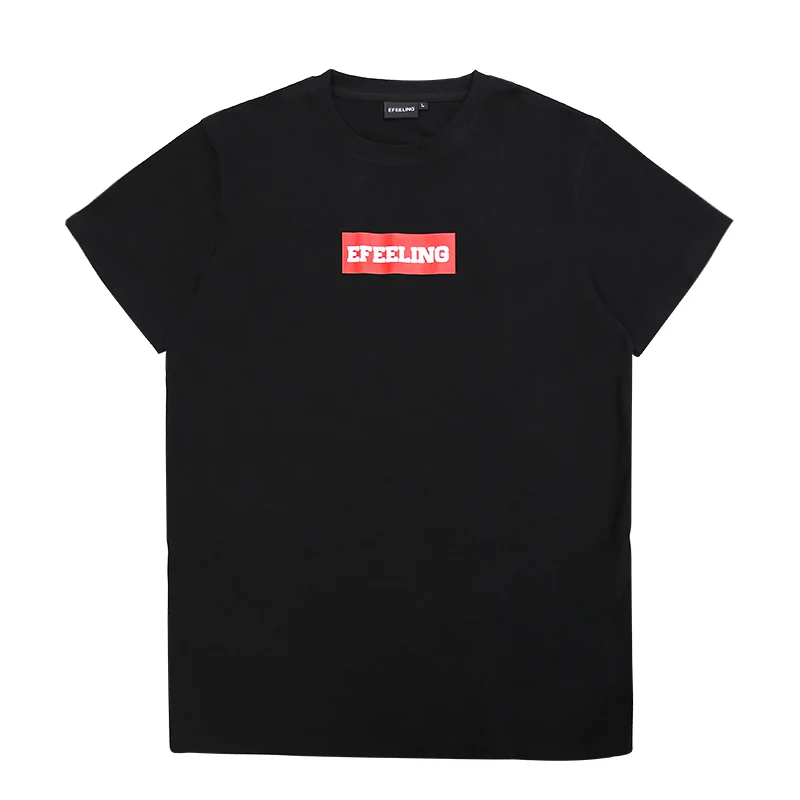 Hot Selling Plain Spandex Tshirt/Custom Logo Cotton T-shirt/ Printed Black T Shirts