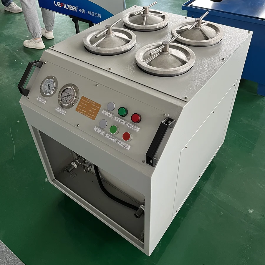 RRR industrial oil filtration system recycles used motor oil oil filter plant