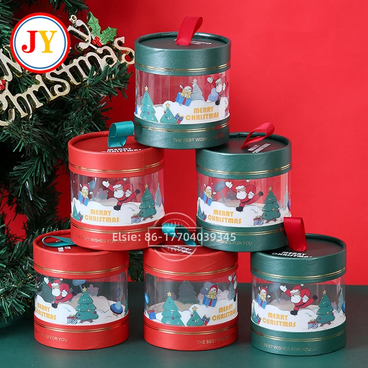 High-Grade Transparent Candy & Fruit Gift Box Custom Christmas & Halloween Designs Safe for Apple Wholesale Jewelry Boxes