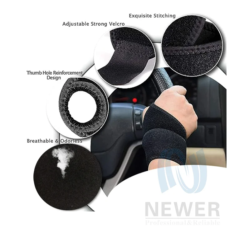 Custom Men Women Night Support Wrist Guard  Medical Device Splint Brace Wrap Carpal Tunnel Wrist Brace Support