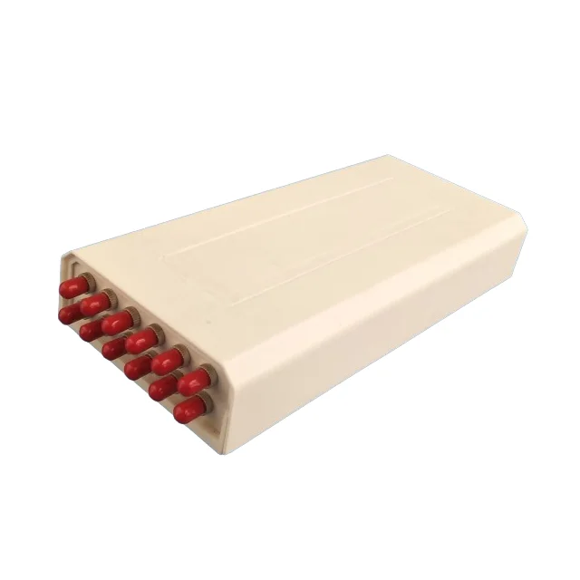 12 Port Mini ODF Wall Mount ST Fiber Patch Panel Fiber Termination Box Optical Terminal Box TJ01E12ST