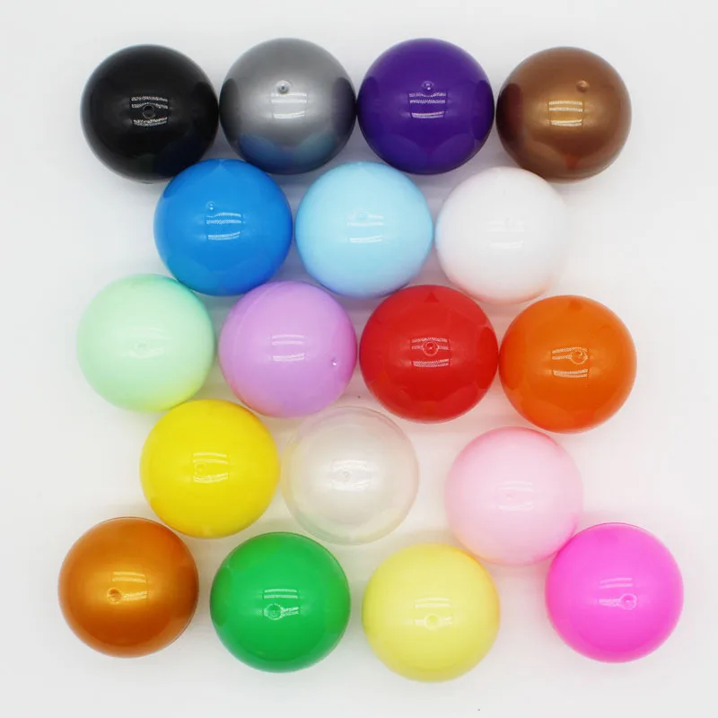 Wholesale Different Size Gold Silver Capsules Round Plastic Vending Machine Capsule Toy for Vending Machine