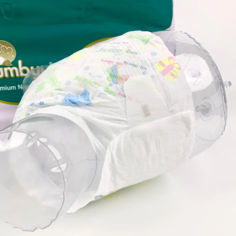 Hot sale Price Medium  Sleep Baby Soft Diaper 100 Pack Cloth Pampering Pants S Size Pants Diaper Manufactured For Newborns