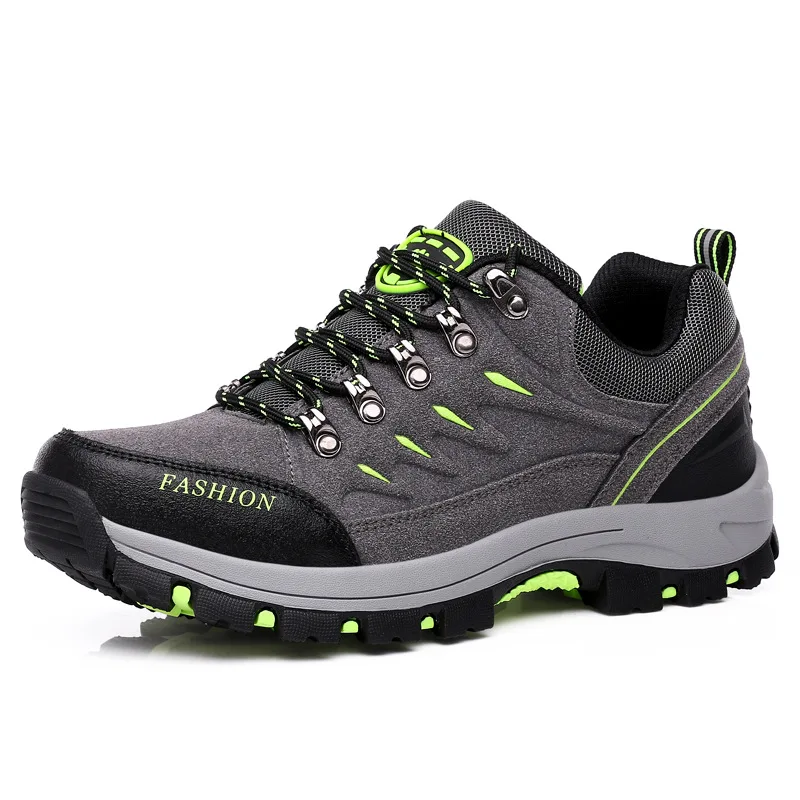 Sunland Outdoor Sport Shoes OEM Fashion Sneakers Mesh Beach Mountain Climbing Hiking Trekking Big Size Casual Running Men Shoes