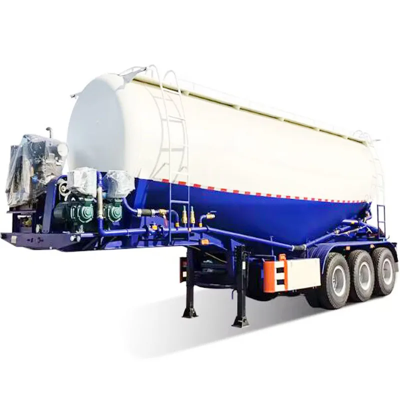 2024 Best Bulk Cement Tanker Truck Trailers 3 Axles 45m3 Bulk Cement Tanker Trailer Truck For Sale