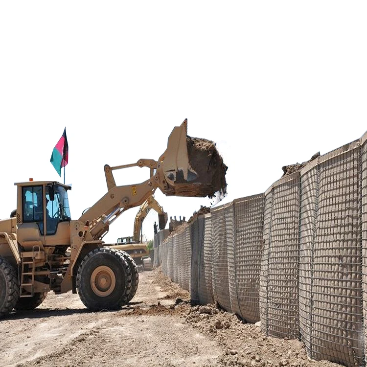 High Tensile Strength Beige  Blast Wall Bastion Galvanized  Defensive Barrier