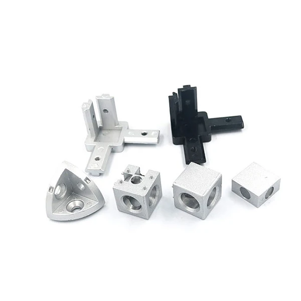 Metal 3 Way Square Corner Joint Cubic Connectors