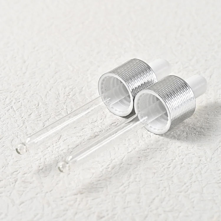 Custom 40 ml 1 oz empty thick bottom pipette packaging serum gradual blue private label long oil glass dropper bottle