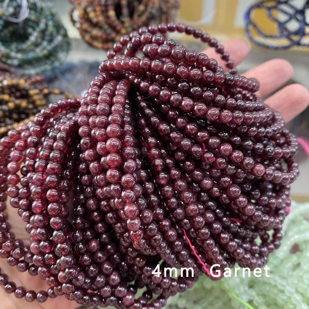 Tiger Eye Lava Stone4mm Beaded Bracelets Design Natural Stone Healing Crystal Energy Beads Bracelets Jewelry