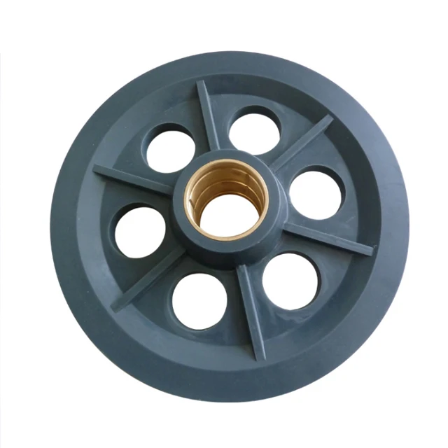 CNC maching Dongguan high quality CNC outdoor aluminum  belt pulley auto engine cooling fan pulley