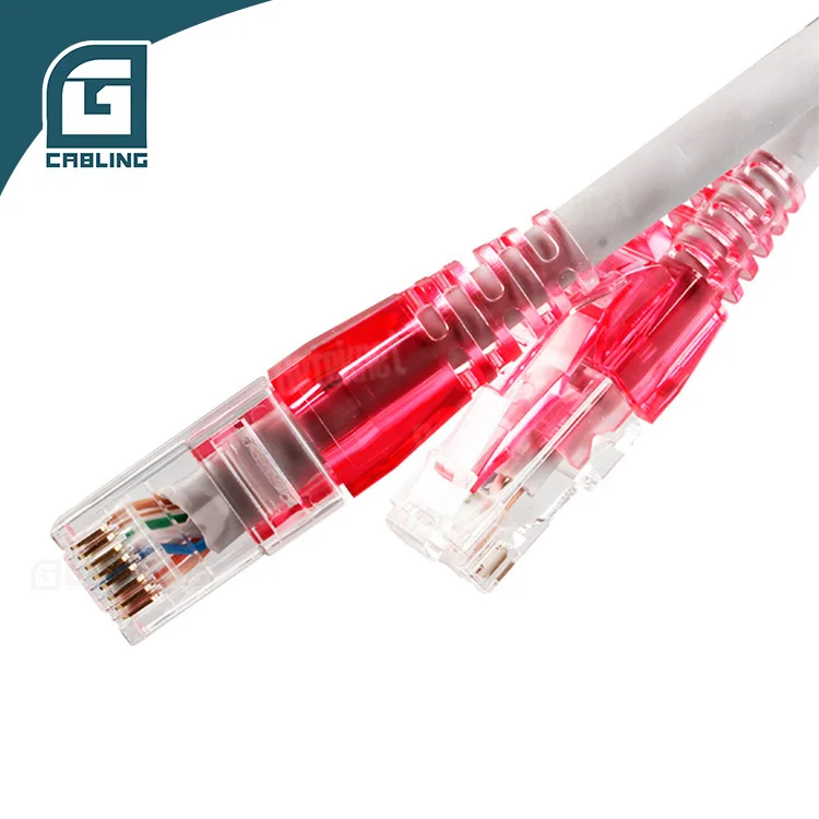 Gcabling NEW product rj46 ethernet cable network: utp,cat6,0.5m,blu,lszh cat 7 patch cable flat cable jumper