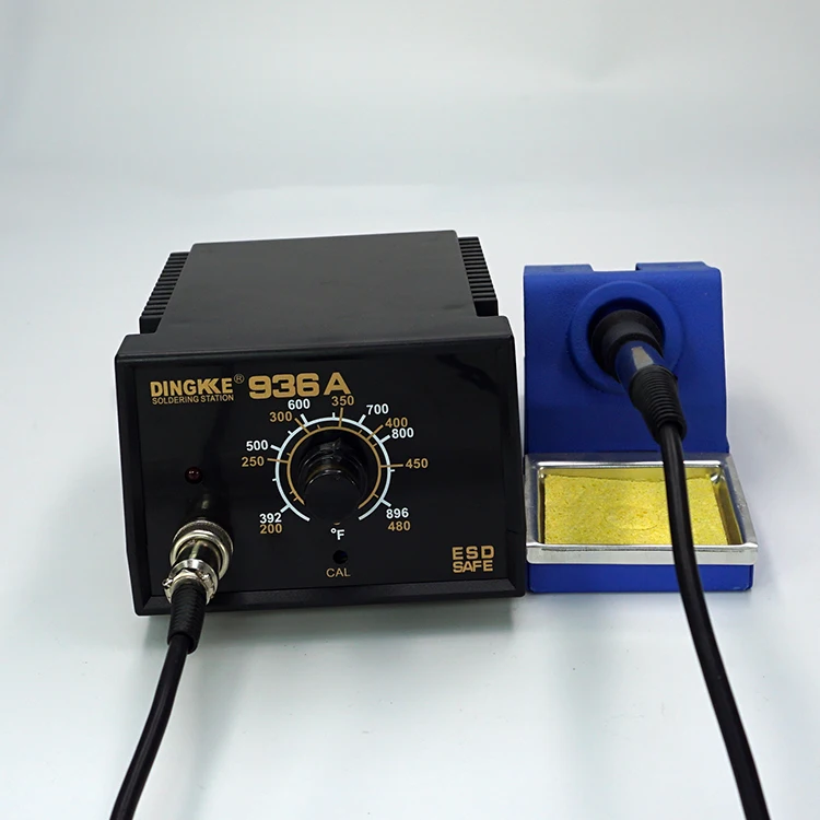 Dingkke936A thermostatic soldering table can adjust the temperature of home maintenance welding tools