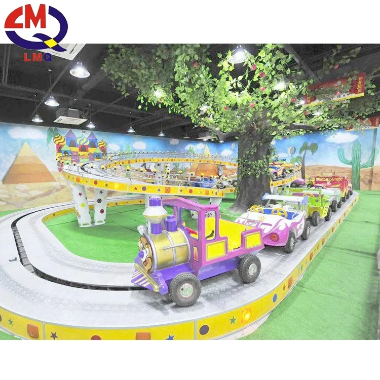 Adult and Kids Mini Shuttle Track Train Car Racing Game Rides Park Games