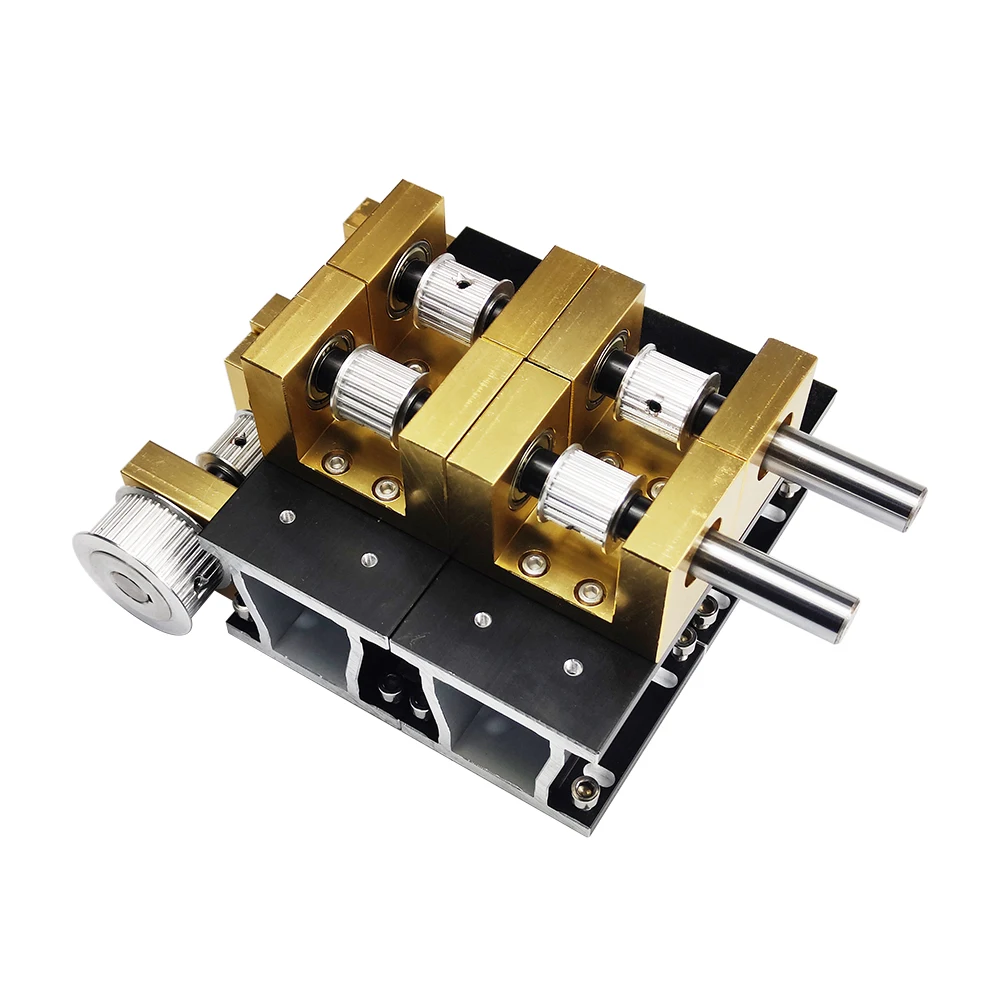 Hunst Gear Base Set Machine Mechanical Parts Guide Rail Set for Co2 Laser Engraving Cutting Machine
