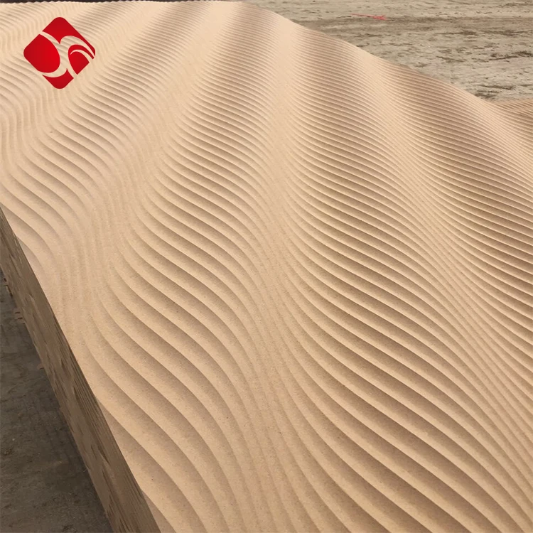 Most Popular fire resistant mdf decorative wall panel hardboard panels 4x8 For Sales
