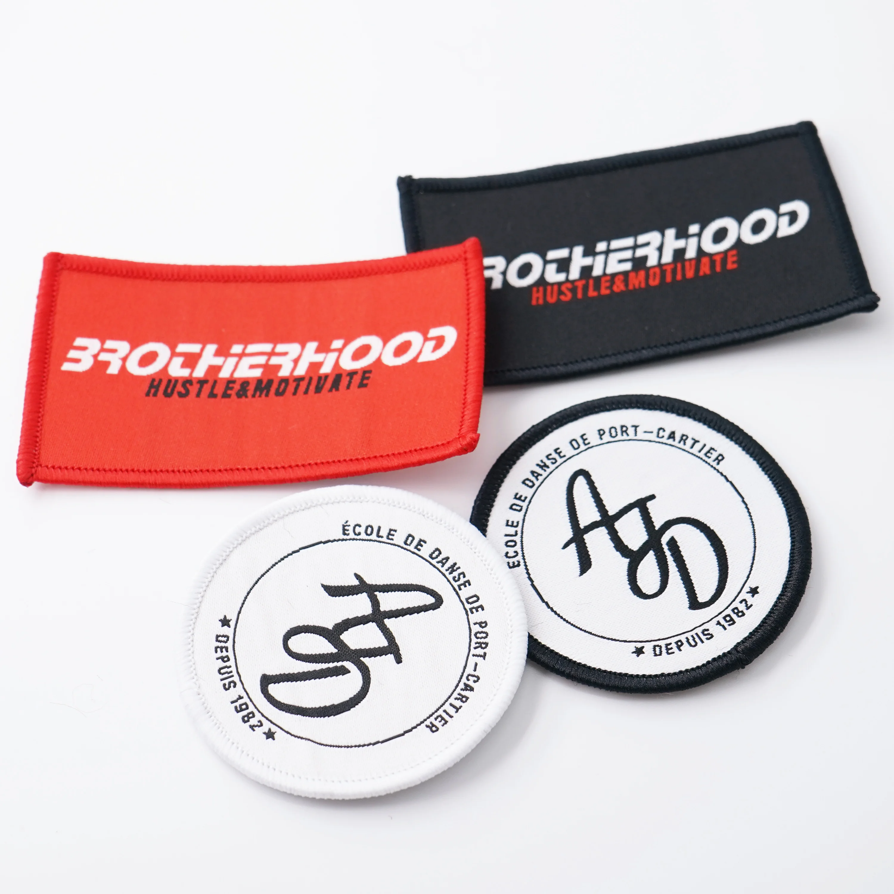 Custom Fashion Accessories Cartoon Astronaut Woven Embroidery Patches Iron On Butterfly Patch