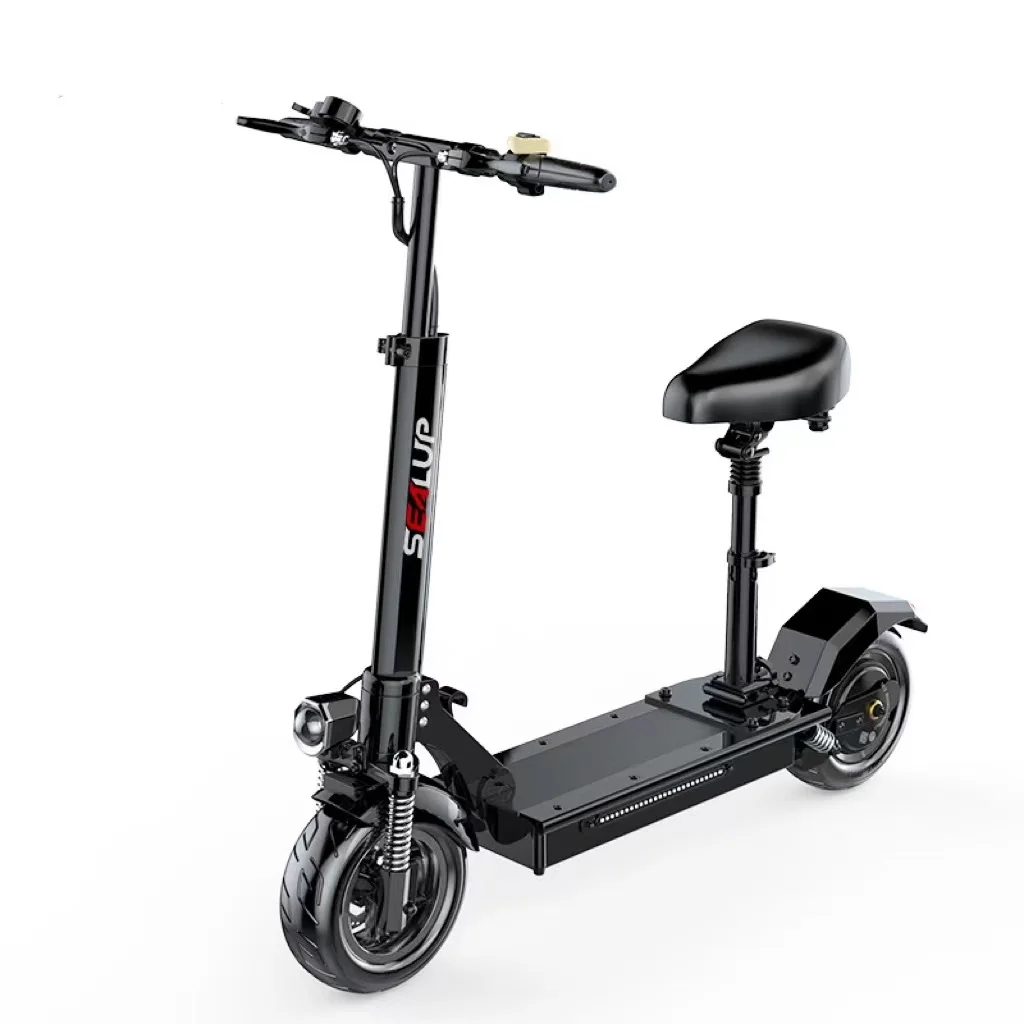 SEALUP Q5 FOLDING ELECTRIC SCOOTER FOR ADULTS -400W MOTOR FOLDABLE  SCOOTER  3 SPEED UP TO 28MPH DISC BRAKE & ABS