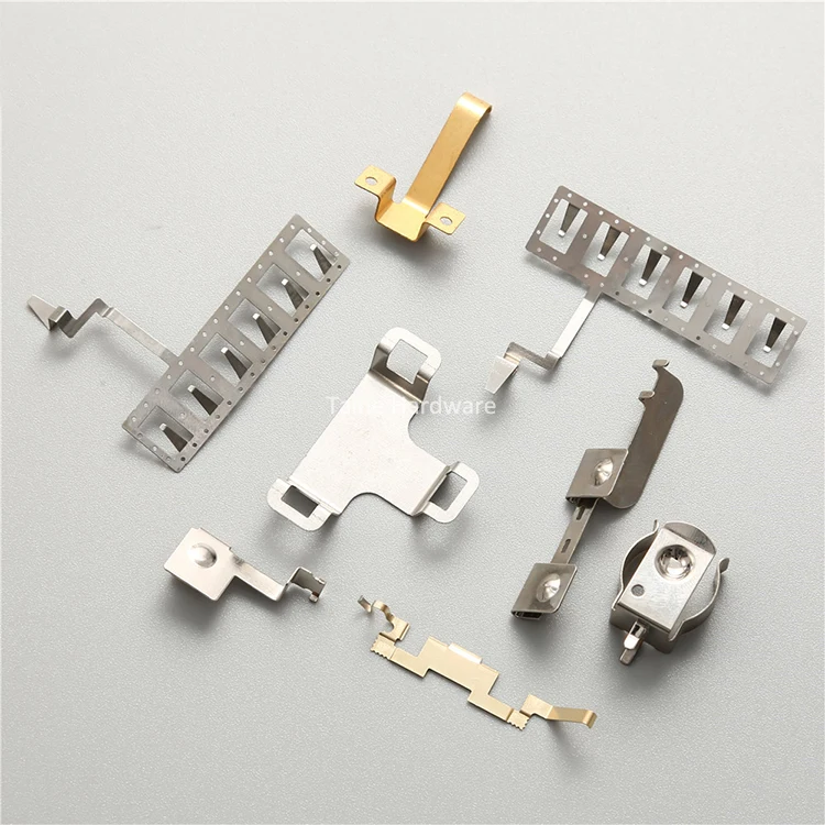 OEM Copper Silver Stainless Steel Spring Chrome Plating Contact Terminal Lugs