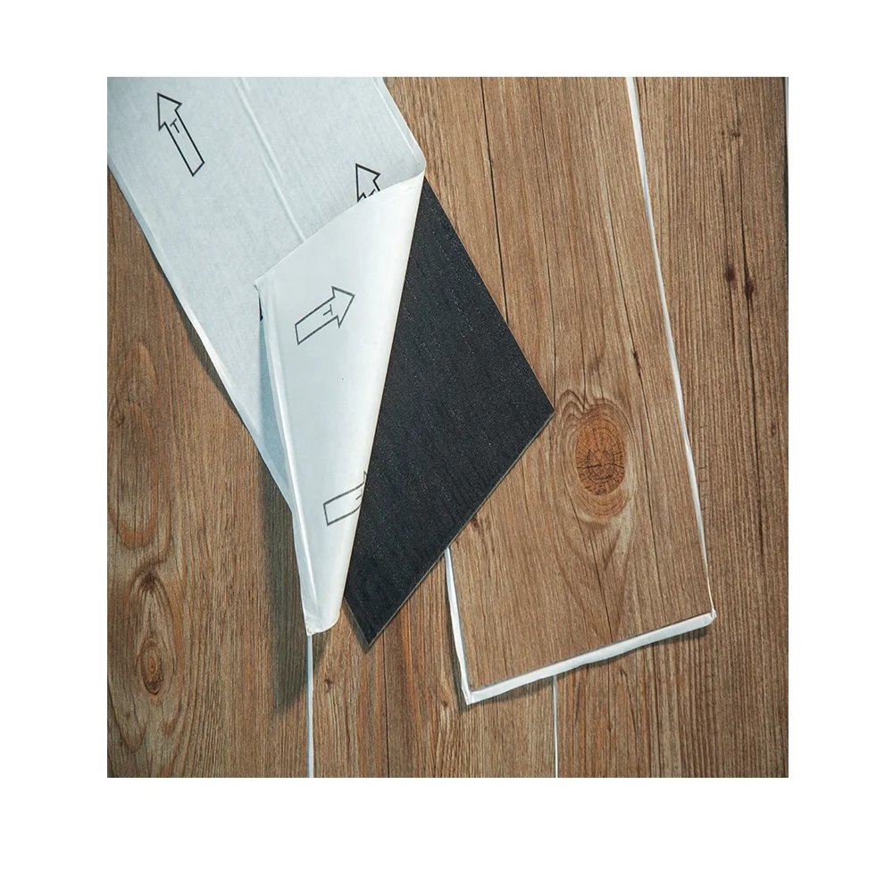 luxury self adhesive LVT wood plastic sticker waterproof peel and stick marble vinyl SPC vinyl flooring
