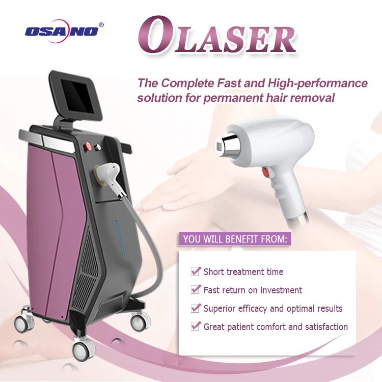 OSANO 808nm diode laser hair removal equipment 1200W hair removal machine price
