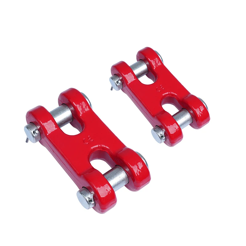 BOHU Alloy Steel Rigging Drop Forged H Type Shackle Double Link Chain Clevis  Rigging Accessory Factory Direct