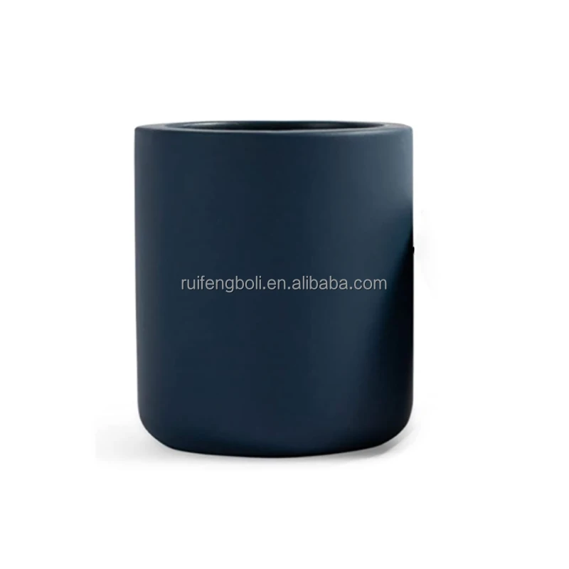 Factory Direct Sells Cheap Different Colors Concrete Containers Cement Candle Vessels