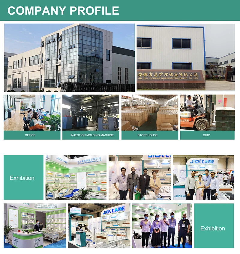 Height adjustable movable plastic dining table board for hospital bed