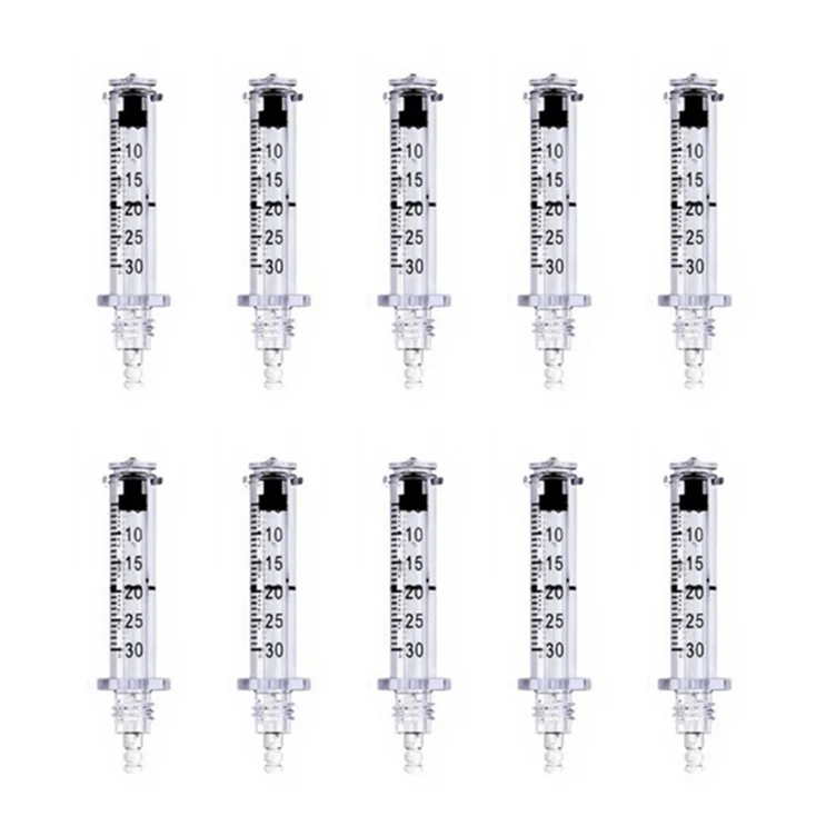 Throwaway Continuous Mist Gun Accessories 0.3ml And 0.5ml Hyaluronic Injection Pen Syringe Hyaluronic Acid Pen Ampoules