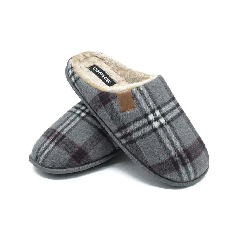 Custom Cozy Winter Warm Outdoor Indoor Memory Foam Fluffy Smile Face House Slippers For Women