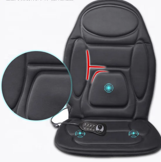 Electric Body Massager Car seat cushion 12V Car Massage Heated seat cushion for Neck,Shoulders,Back Lumbar,Home Office Car