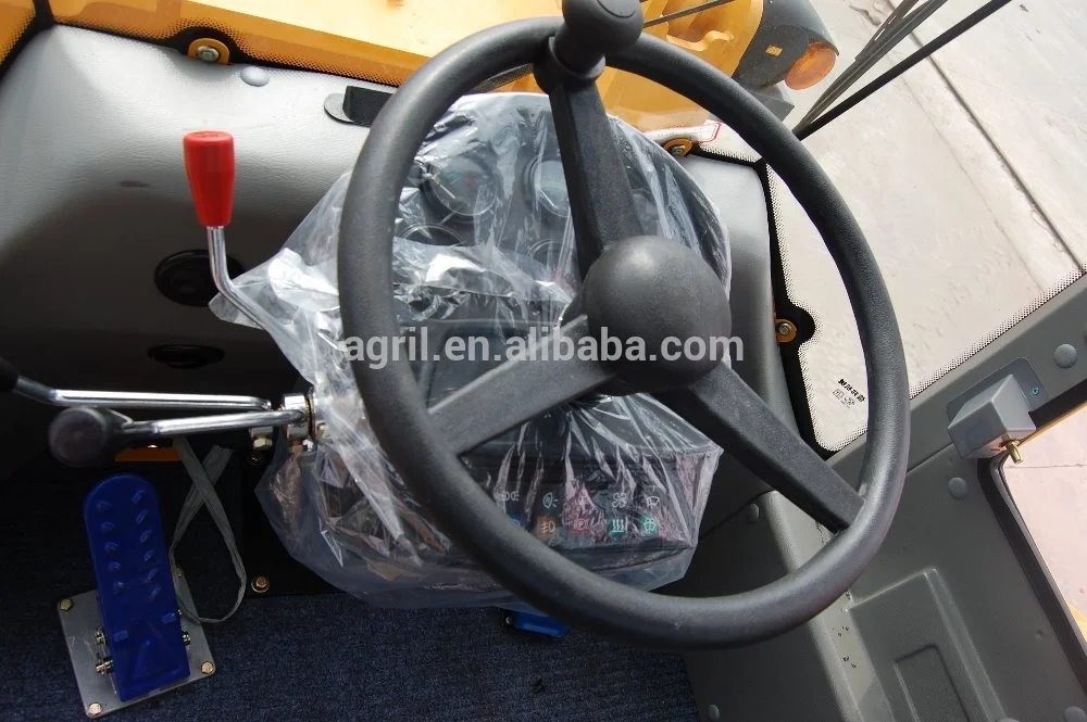 2 ton hot sale new design hydraulic wheel loader ZL20F with Cumminsengine air conditioner