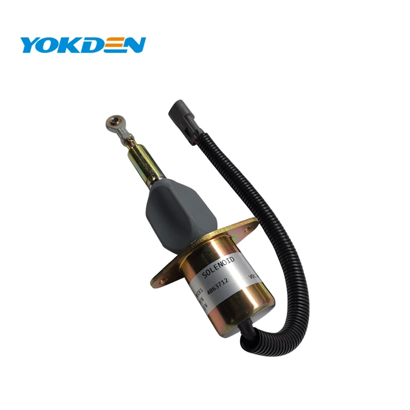 Diesel Generator Engine Stop Solenoid Valve 4063712 Generator Spare Parts