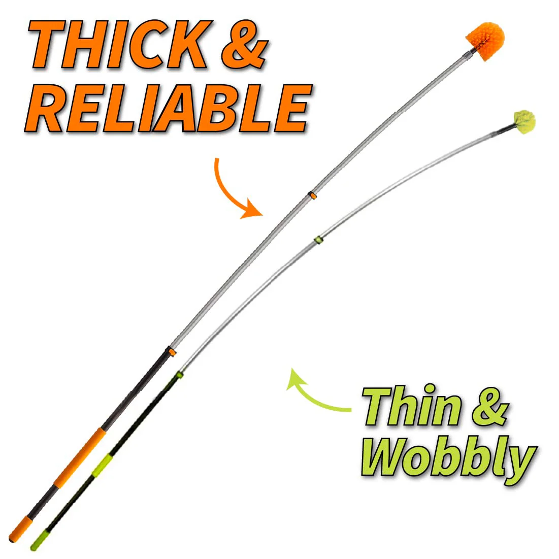 Hot Selling Long Telescopic Extension Pole Multi-Purpose Extendable Pole Telescoping Pole for Cleaning