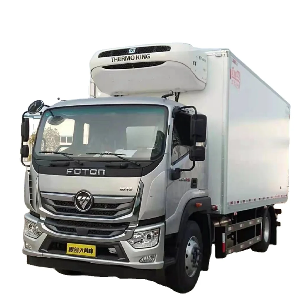 
Sell well new type foton ollin 5.2 m vehicle refrigerator transport truck 