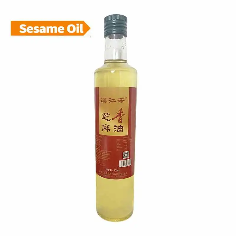 Natural Extract White Sesame Oil Raw cooking oil sesame oil for cooking