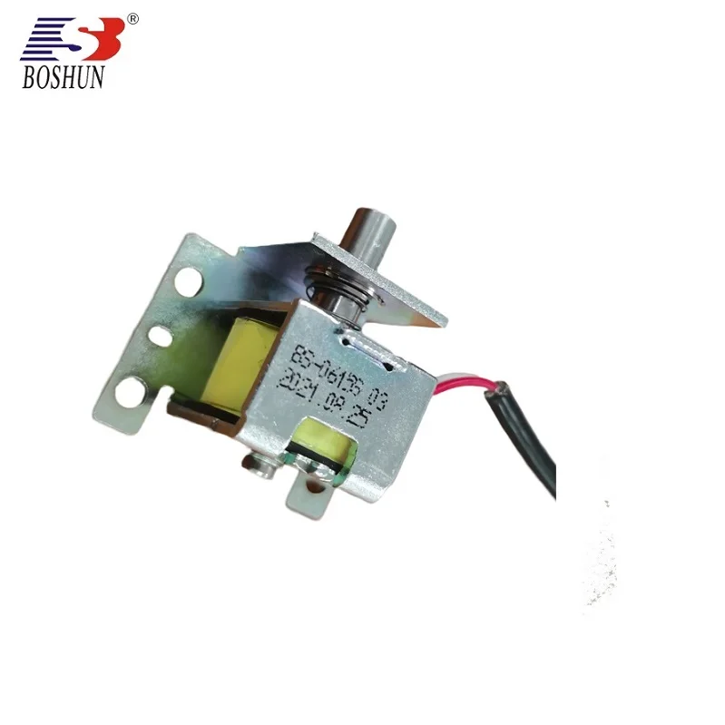 Customization DC BS-0615 DC12V open frame push pull solenoid  electromagnetic  electronic solenoid