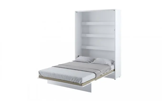 Factory Direct Sale Cheap Price Modern Minimalist Style Saves Space Wooden Foldable Storage Bed Wall Bed