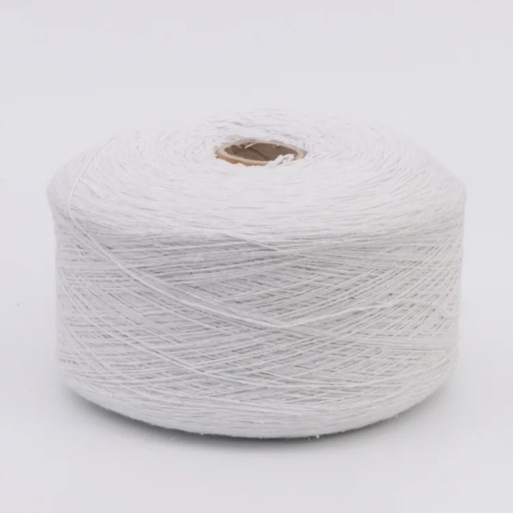 Raw white and colors 1s 1.5s  2s  OE carded mop yarn thread
