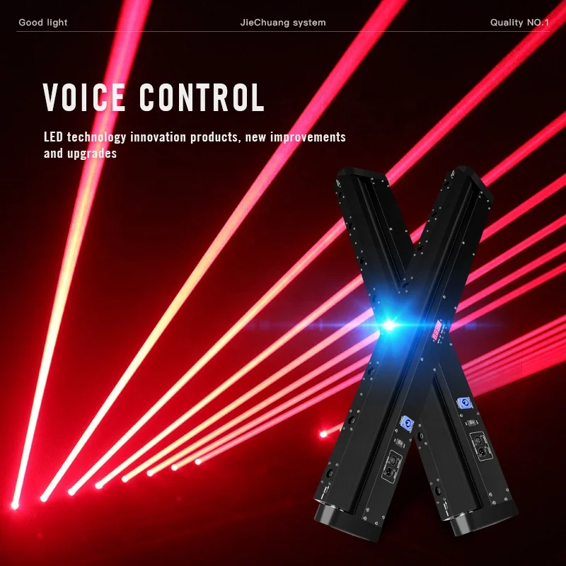 Hot Sale Dj Bar Laser Light Eight Eyes Rgb Lazer Beam Scanning 8 eyes Moving Head Laser Lights