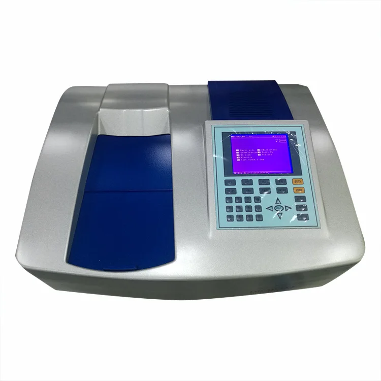 Lab Double Beam Uv-Vis Spectrophotometer 0.5/1/1.5/2/4/5nm Mineral/ Chemical Uv Visible Spectrophotometer Price