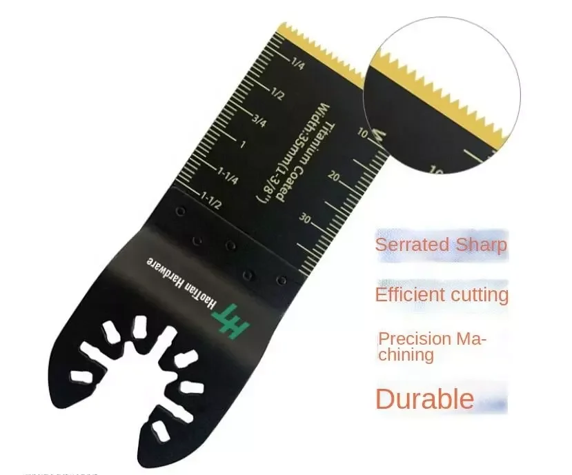 Quick Release High Carbon Steel Saw Blade Oscillating Multi tool Saw Blade Set for plastic, wood, soft metal Cutting