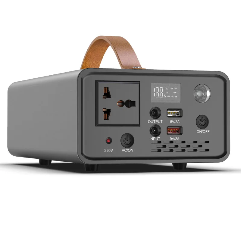 ESG High Quality Portable 500W Capacity Waterproof 110V Or 220V Outdoor Emergency Power Supply