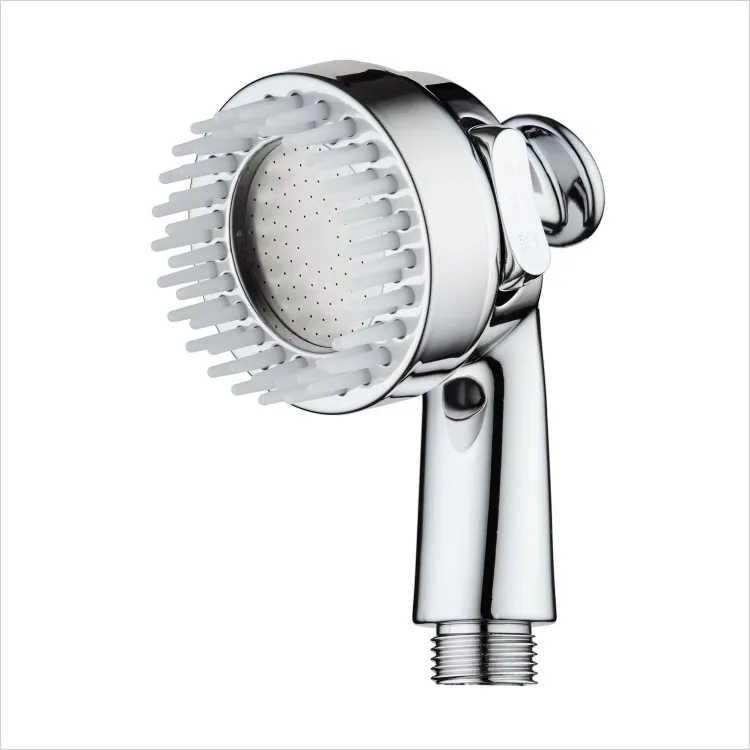 High-Pressure Brush PET Shower Head Water-Saving Hair Salon Showers Bathroom Faucet Accessories for Home and Professional Use