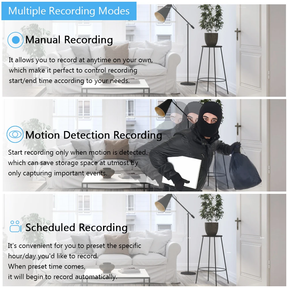  CVI TVI NVR HVR AHD 5-в-1 DVR 4CH рекордер CCTV 2 шт. 1080P видео камеры видеонаблюдения домашняя система