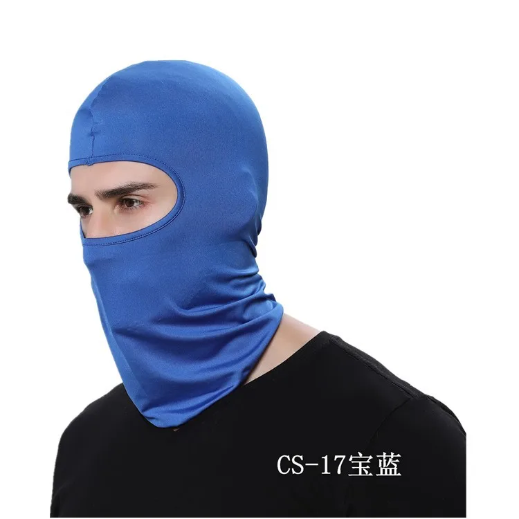 Women Man Outdoor Sports Nylon Windproof Head Caps Balaclava Ski Bicycle Cycling Motorcycle Full Face Mask Balaclava Hats