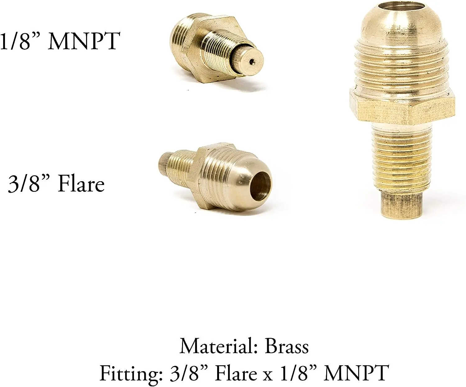 Propane Regulator - With Propane Brass Orifice 4 ft High Pressure Propane 0-20