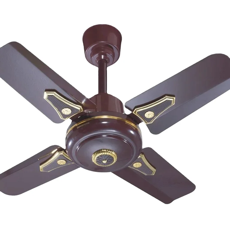 Yiwu cheap 600mm 24 inch high speed small metro ceiling fan with double ball bearing copper motor hot sale in India Africa