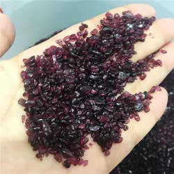 High Quality Natural Garnet Gravel Johnstonotite Pebble Crystal Stone Tumbled Stones For Healing